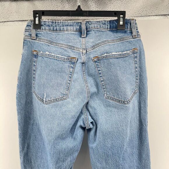 Abercrombie & Fitch 90s Straight High Rise Curve Love Jeans Size 28 Button Fly - Picture 9 of 16